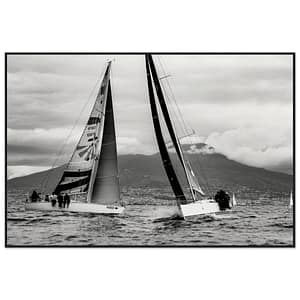 Sailing Regatta with Vesuvius – Fine Art Print